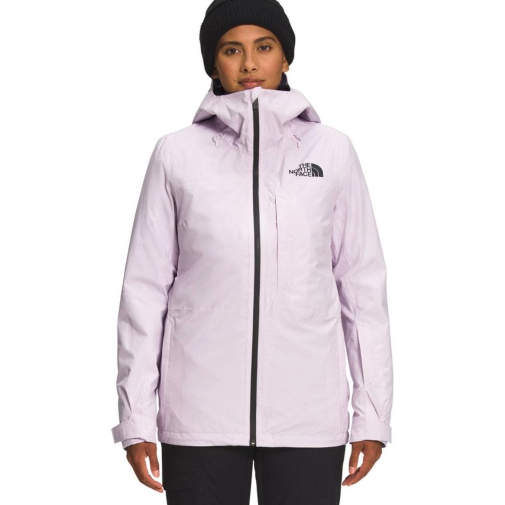 The North Face Thermoball Eco Snow Triclimate Jacket Lavender Fog Color Size M